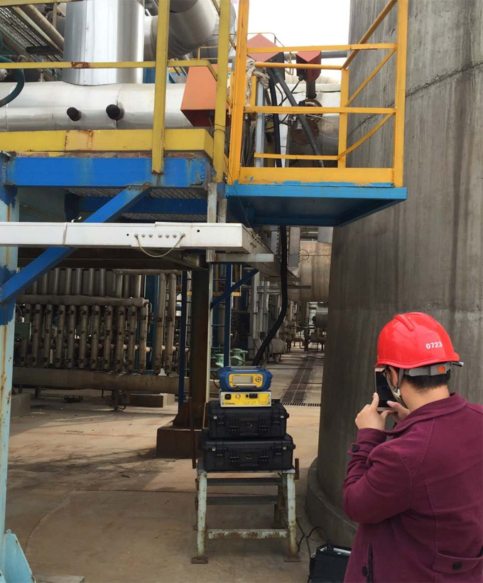 中石化系統(tǒng)單位有機(jī)物廢氣現(xiàn)場(chǎng)測(cè)試