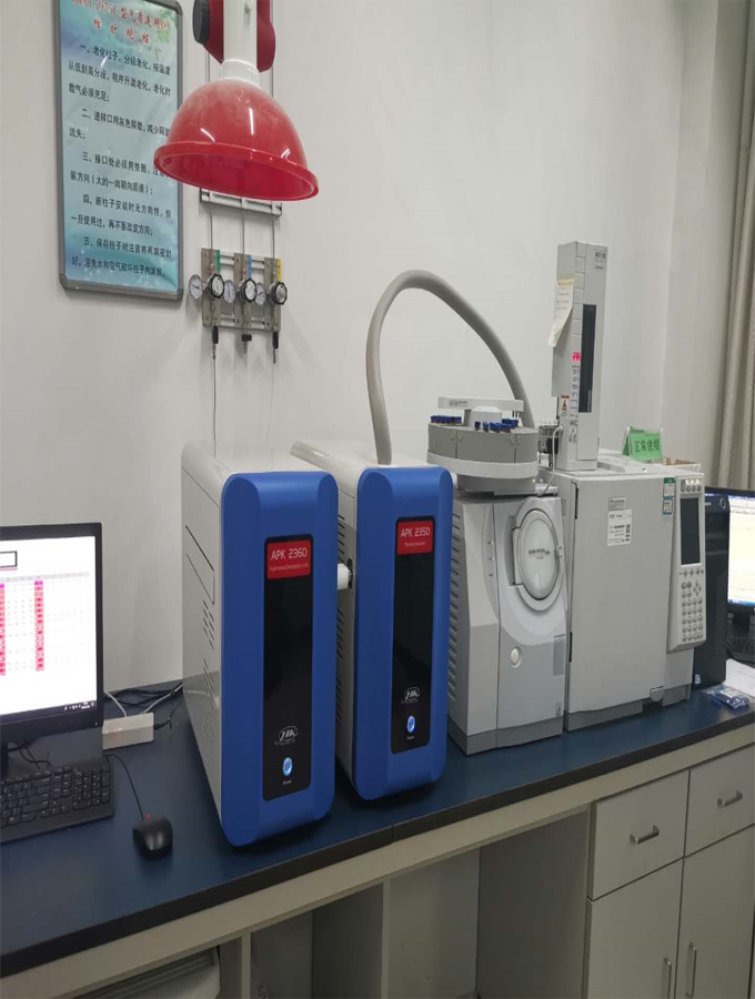 石嘴山市環(huán)境監(jiān)測站熱脫附系統(tǒng)現(xiàn)場交付