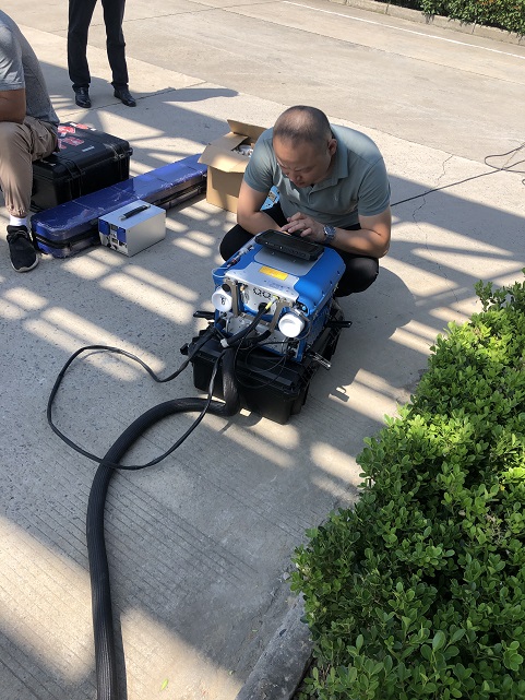 貝克聯(lián)合制藥有限公司現場有組織和無組織排放檢測