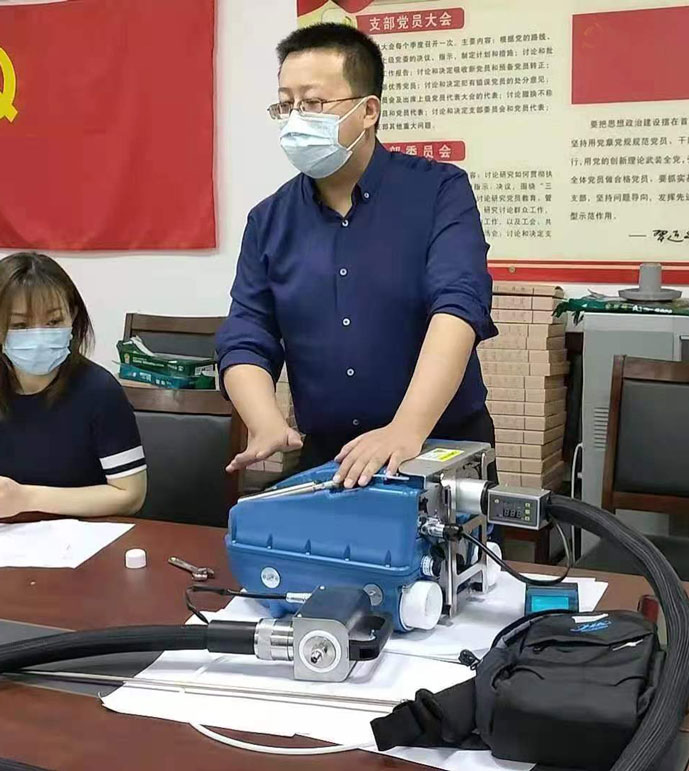 秦皇島生態(tài)環(huán)境局PF-300分析儀交貨驗(yàn)收